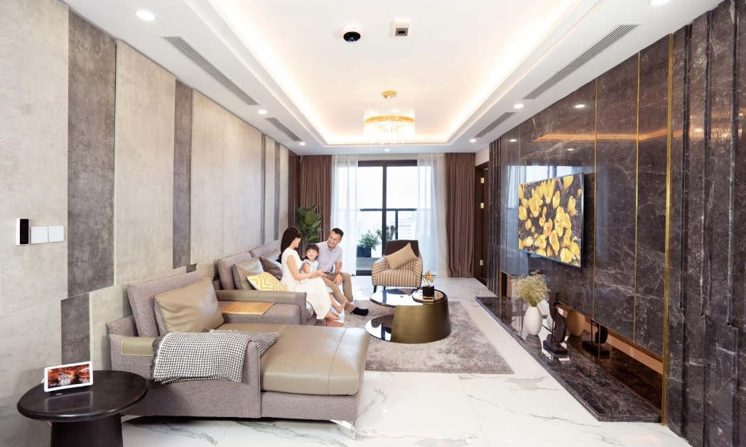 Không gian sống sang - sống thông minh với những thiết bị 4.0 hiện đại tại Sunshine Center.