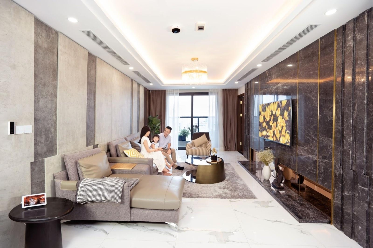 Không gian sống sang - sống thông minh với những thiết bị 4.0 hiện đại tại Sunshine Center.