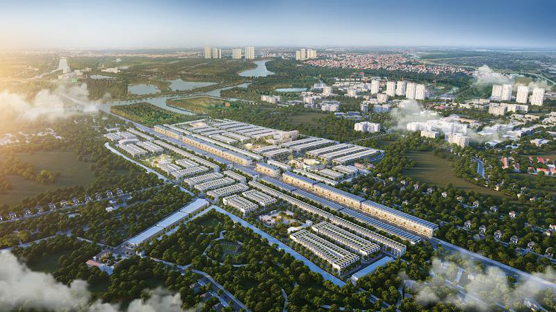 Tổng thể dự &aacute;n Ph&uacute;c Hưng Golden.