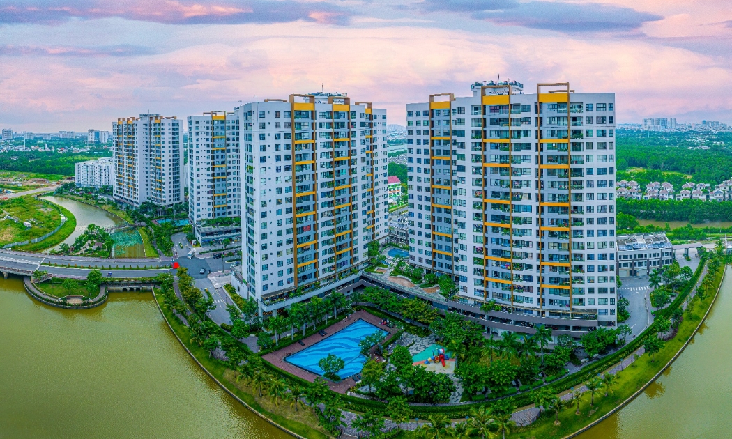 Khu đô thị tích hợp Mizuki Park là một trong những dự án nổi bật tại Nam Sài Gòn.