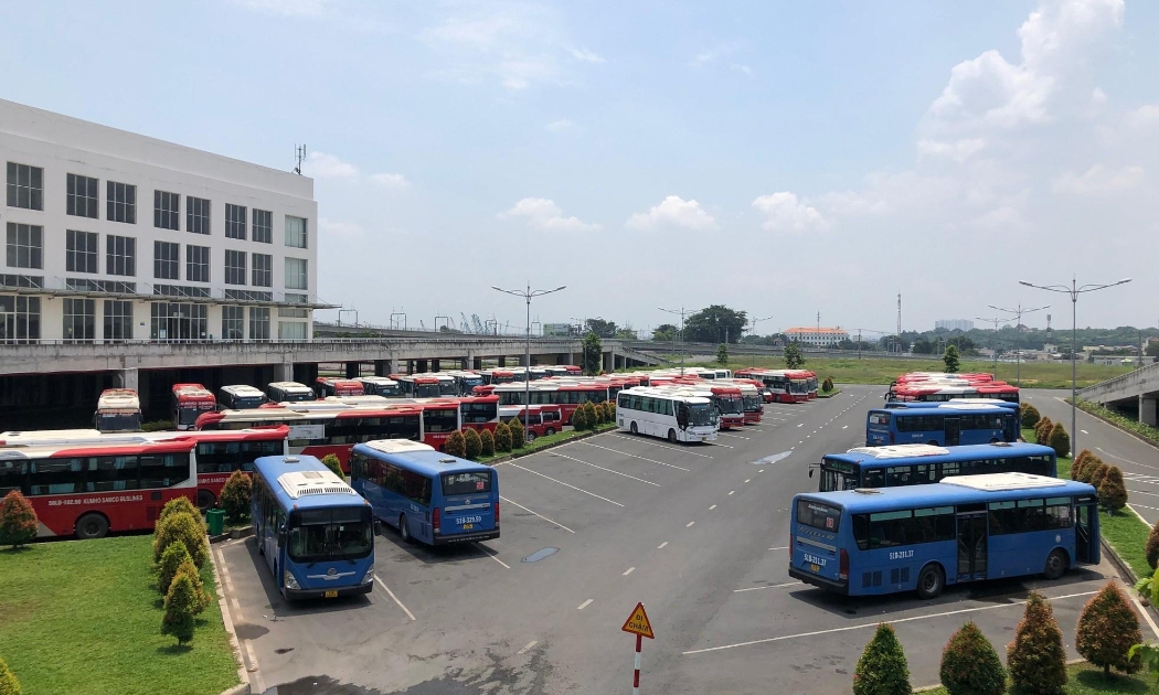 Sau hai năm đi vào hoạt động kể từ ngày 10/10/2020, bến xe Miền Đông mới luôn vắng khách. Ảnh: Hoàng Trang.