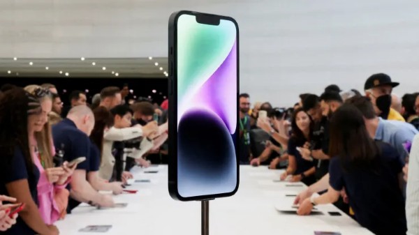 Sự kiện ra mắt iPhone14 ở Cupertino, California. Ảnh: Carlos Barria