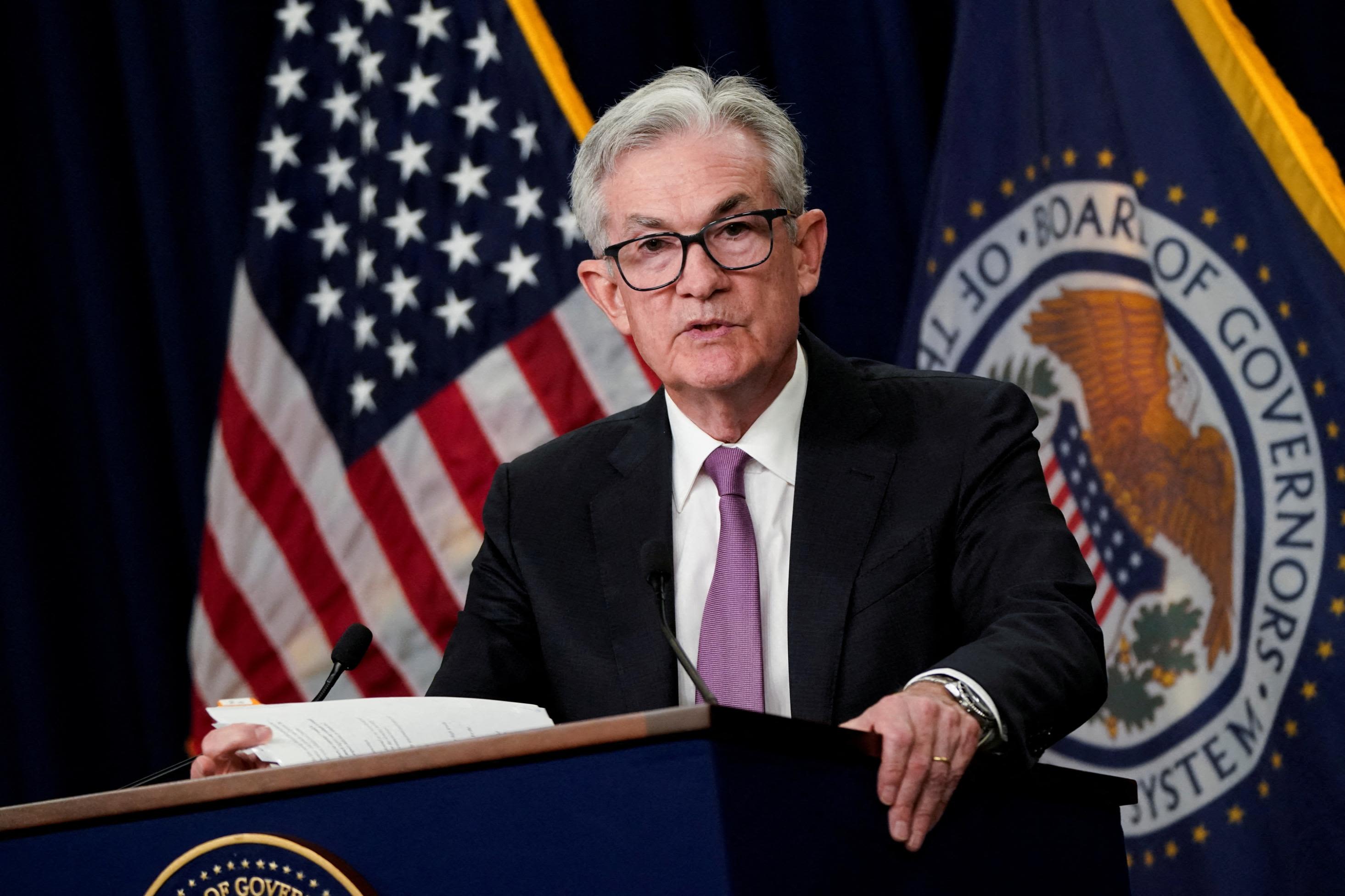 Ông Jerome Powell, Chủ tịch Fed - Ảnh: AP