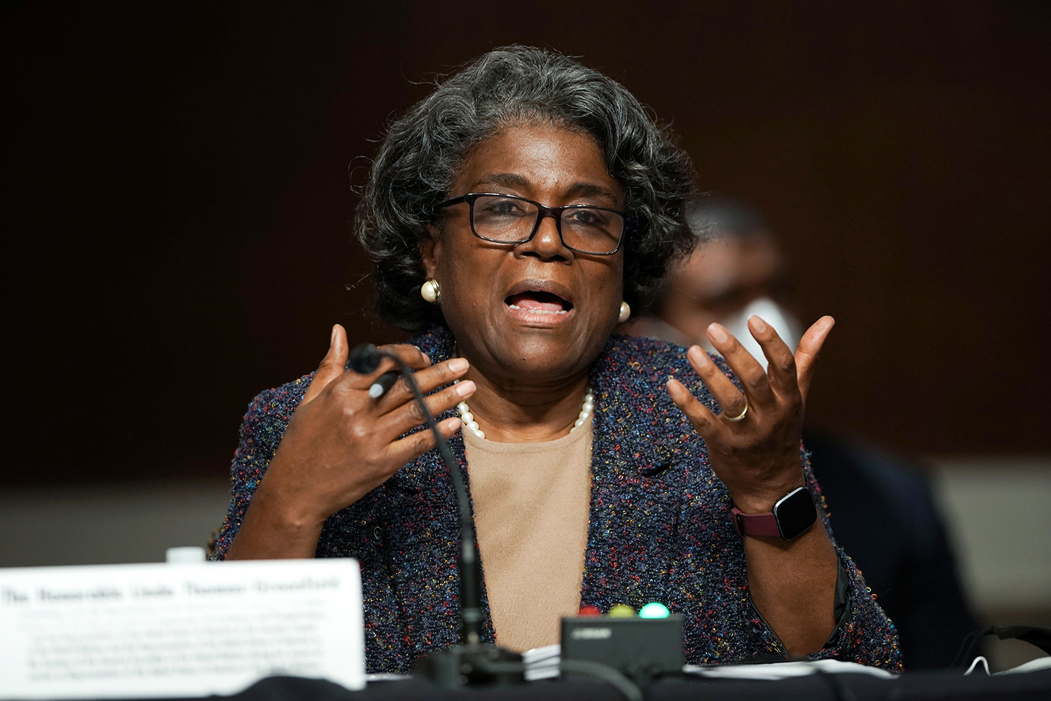 Bà Linda Thomas-Greenfield, Đại sứ Mỹ tại Liên hợp quốc - Ảnh: Getty Images