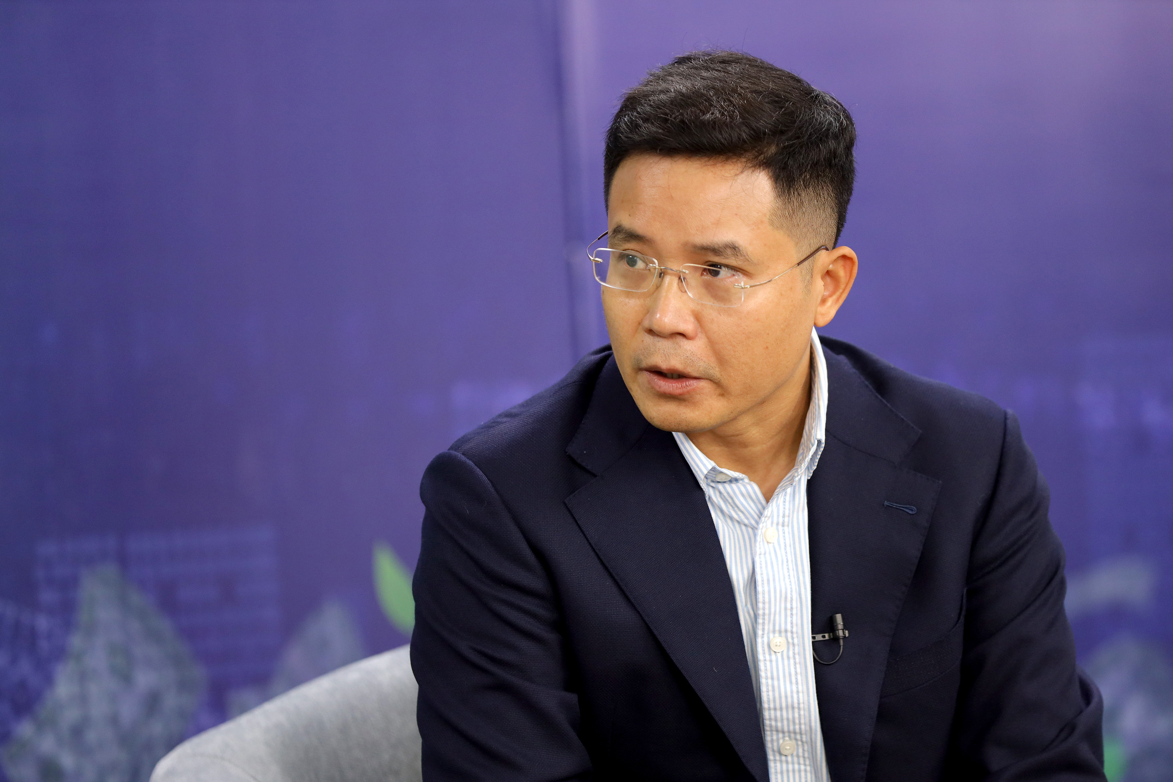 Ông Nguyễn Quang Thuân, Tổng giám đốc Fiin Ratings/ Ảnh: Chu Xuân Khoa.
