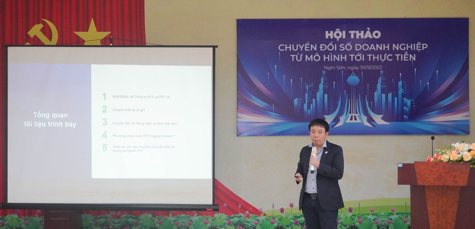 Ông Đào Gia Hạnh chia sẻ về xu hướng chuyển đổi số hiện nay.