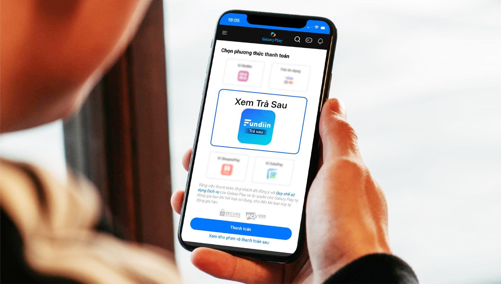 Người dùng đã có thể thanh toán trả sau các gói Phim Galaxy Play cùng Fundiin.