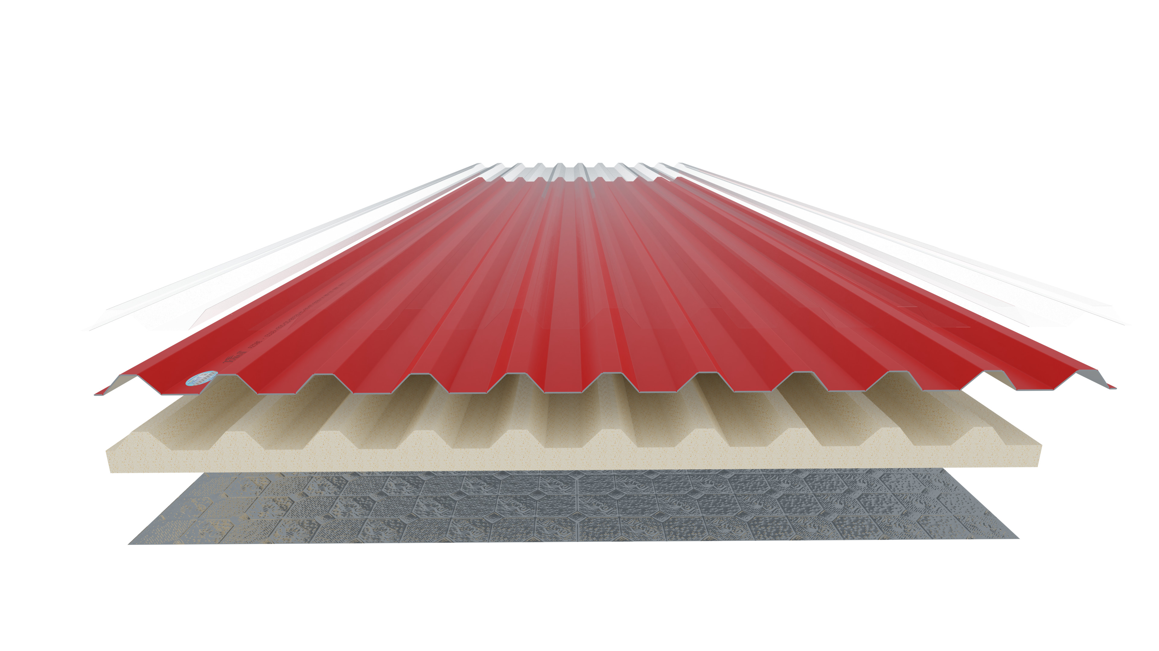 Cấu tr&uacute;c tấm lợp d&acirc;n dụng Tonmat.