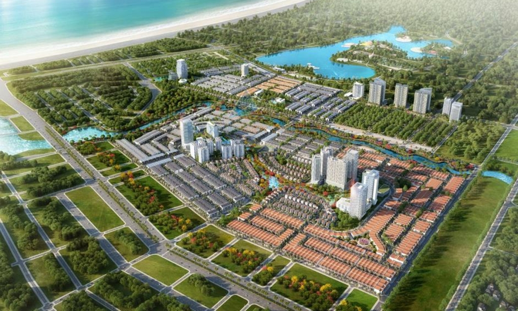 Phối cảnh tổng thể dự án Dragon City Park - Đà Nẵng.