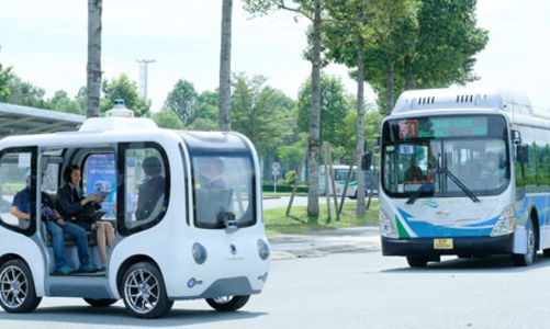 Bình Dương thử nghiệm xe không người lái lưu thông ở tuyến đường công cộng