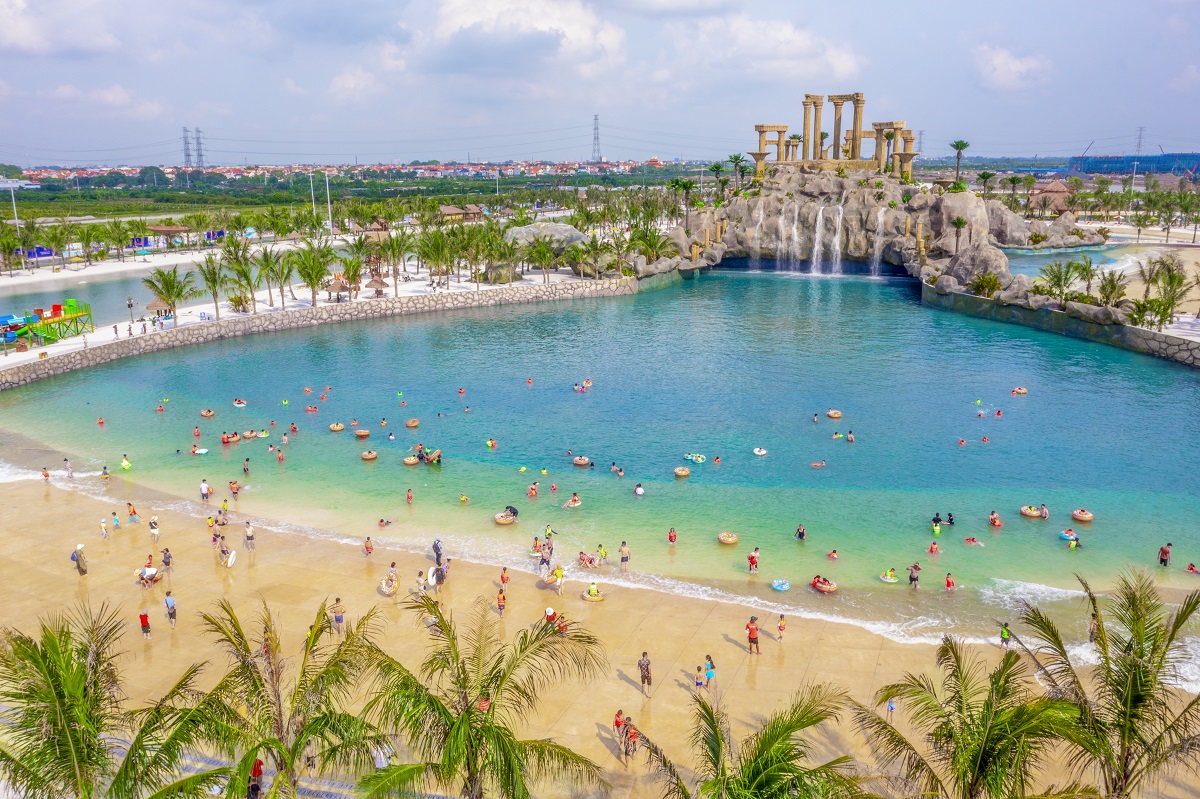 Dù chưa chính thức về ở, cư dân Vinhomes Ocean Park 2 - The Empire đã được trải nghiệm các tiện ích có 1-0-2