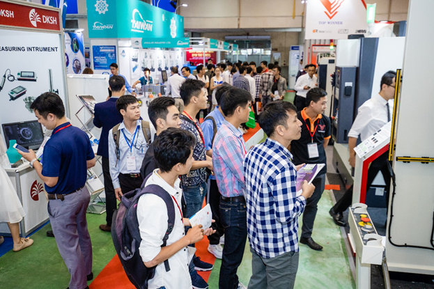 The exhibition space at MTA Hanoi 2019.