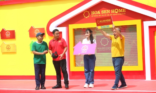 Hoa Sen Home đồng hành cùng chương trình: “Mái ấm gia đình Việt” 