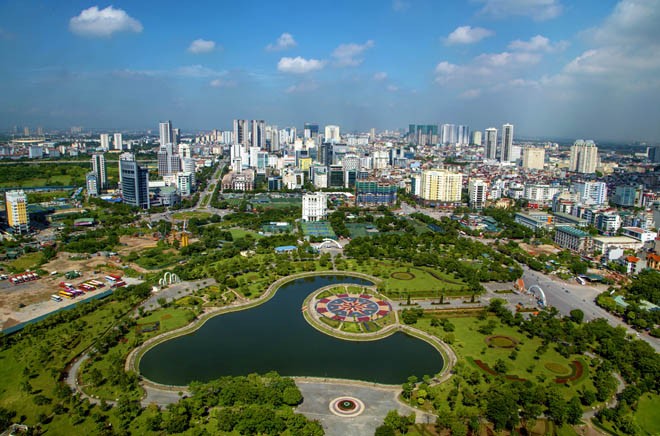 Quận Cầu Giấy tăng trưởng ngoạn mục trong những năm gần đây