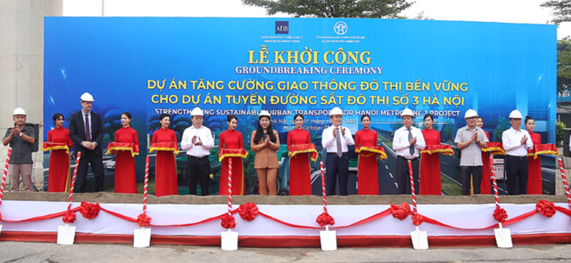 Ground broken at metro line project in Hanoi