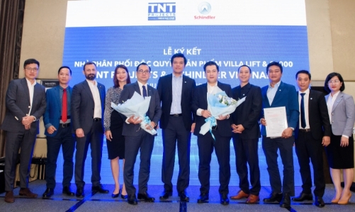 TNT Projects hợp tác chiến lược với Schindler Việt Nam