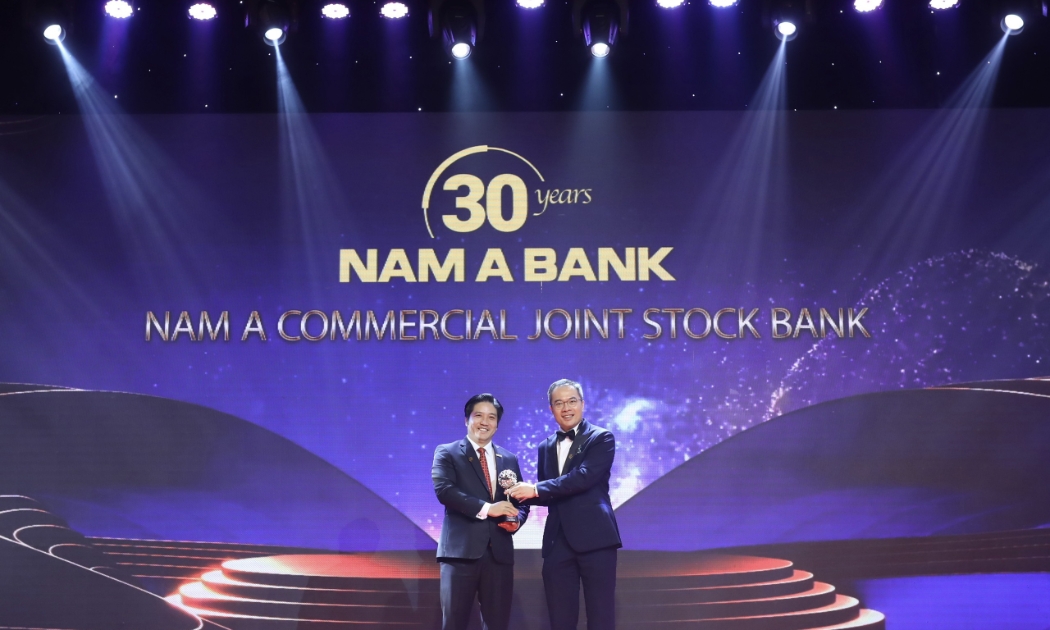 Nam A Bank -  30 năm “Thương hiệu truyền cảm hứng Châu Á”.