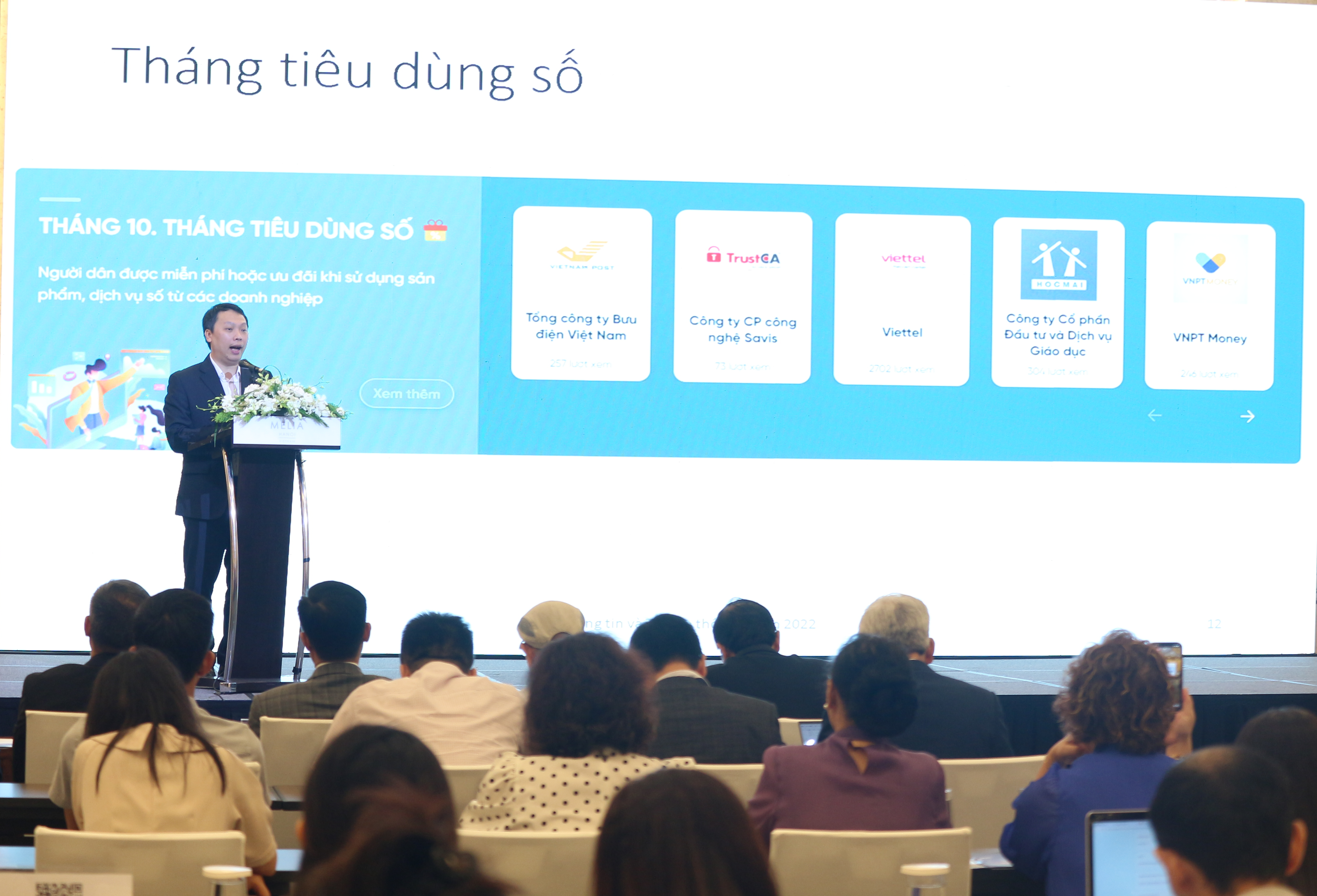 Thứ trưởng Nguyễn Huy Dũng phát biểu tại Hội thảo