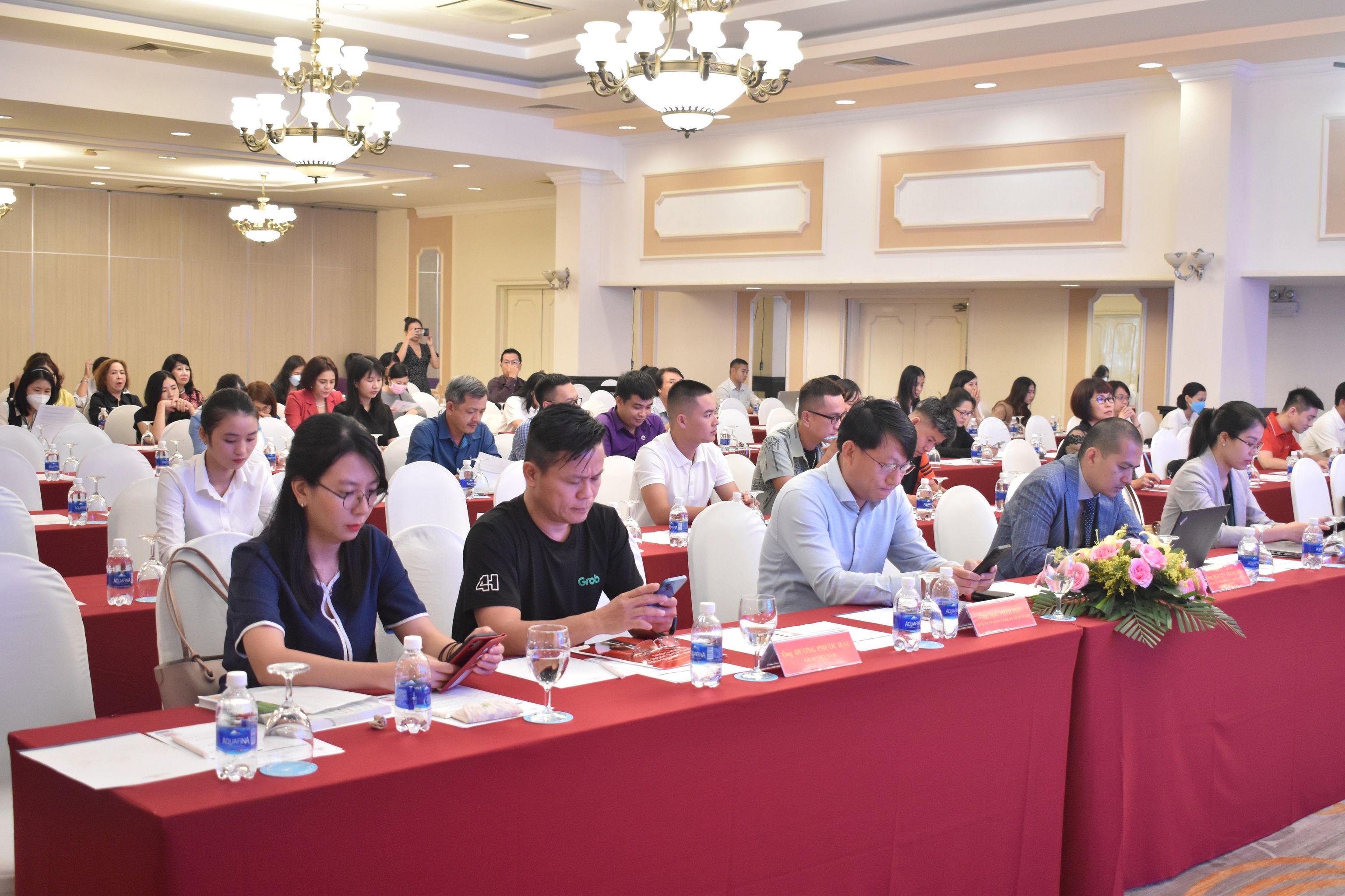 Các doanh nghiệp tham gia tập huấn tại về chuyển đổi số.