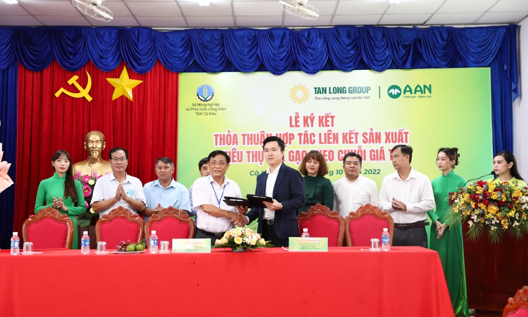 Doanh nghiệp “bắt tay” cùng Sở Nông nghiệp và Phát triển nông thôn, các hợp tác xã để liên kết sản xuất, tiêu thụ lúa gạo theo chuỗi tại nhiều tỉnh thành thuộc Đồng bằng sông Cửu Long.