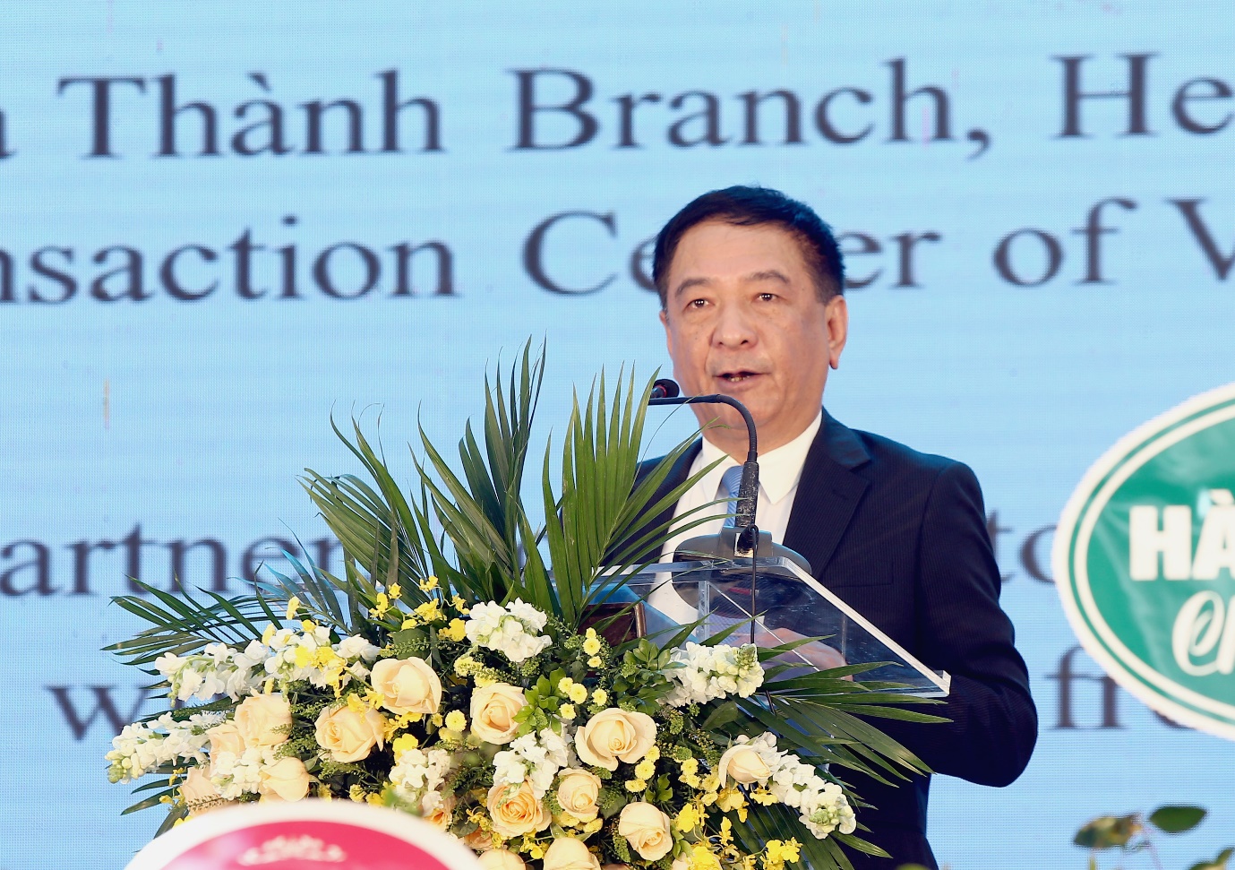 &Ocirc;ng Trần Văn Sơn ph&aacute;t biểu khai mạc.