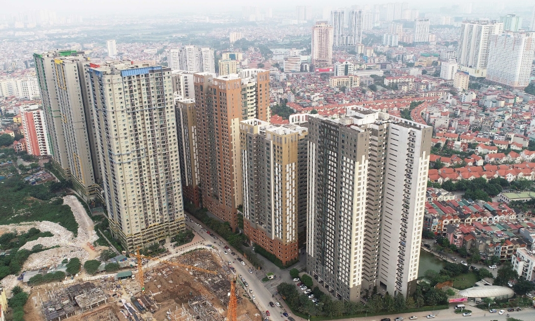 Giá căn hộ Hà Nội liên tục tăng nhanh thời gian qua.