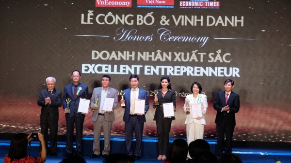 Tạp chí Kinh tế Việt Nam-Vneconomy vinh danh 8 Doanh nhân Xuất sắc năm 2022