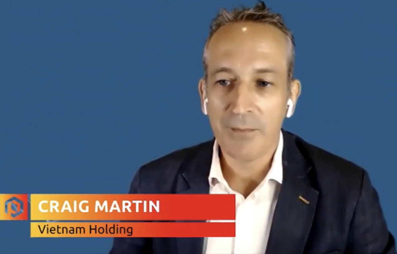 &Ocirc;ng Craig Martin, Chủ tịch Dynam Capital, đơn vị chủ quản của quỹ Vietnam Holdings.