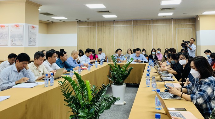 Sở C&ocirc;ng thương tổ chức họp b&aacute;o chiều ng&agrave;y 12/10/2022 - Ảnh: TN.