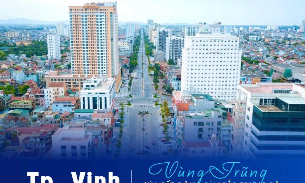 Thành phố Vinh trở thành điểm sáng đầu tư bất động sản cuối năm 2022 - Ảnh báo Nghệ An.