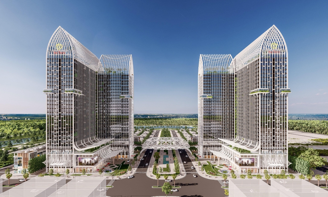 Phối cảnh dự kiến của dự án The Terra - Bắc Giang.