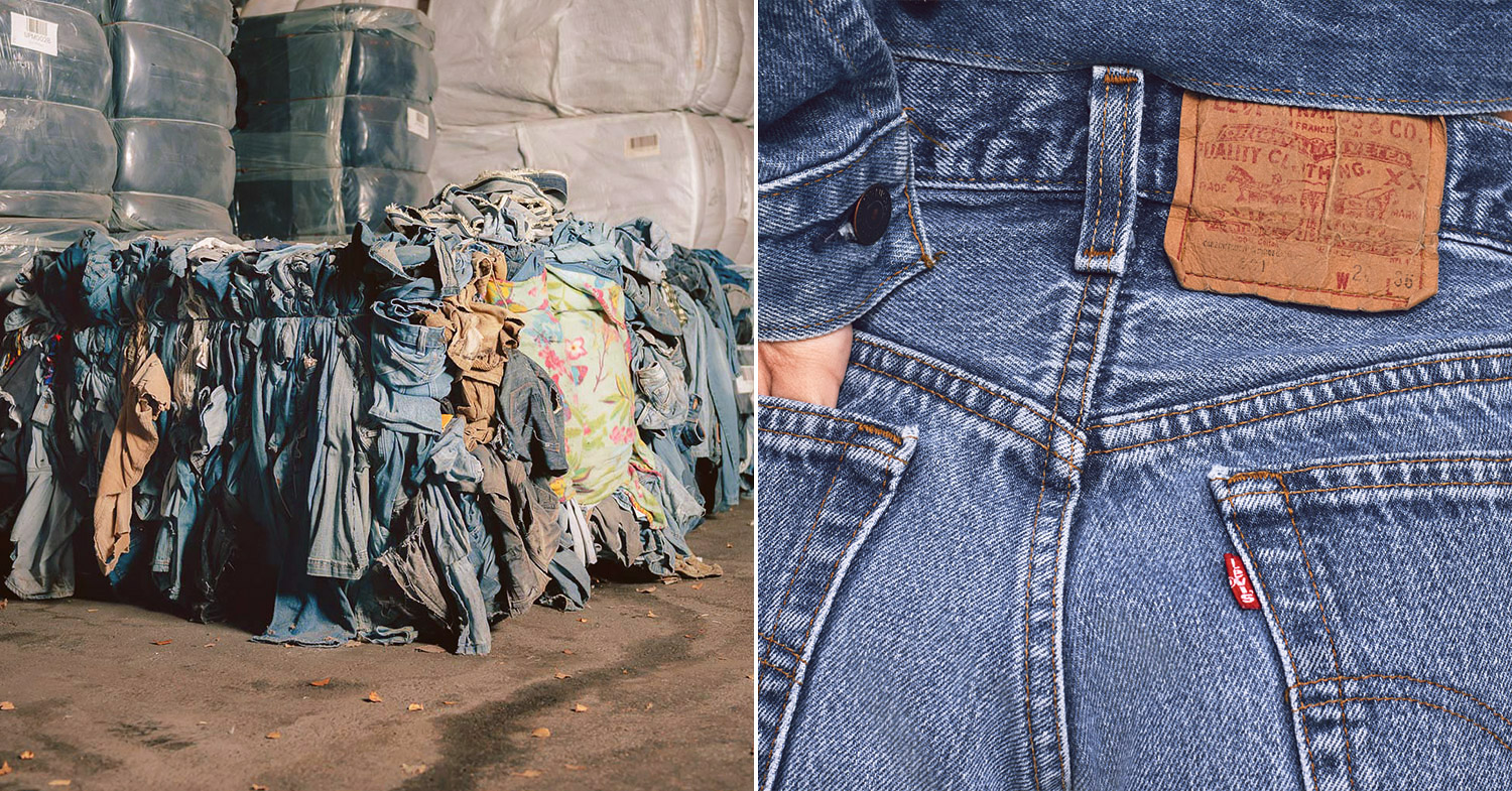 Dự án hợp tác giữa Levi’s và Renewcell tạo ra một loại chất liệu được gọi là “Circulose