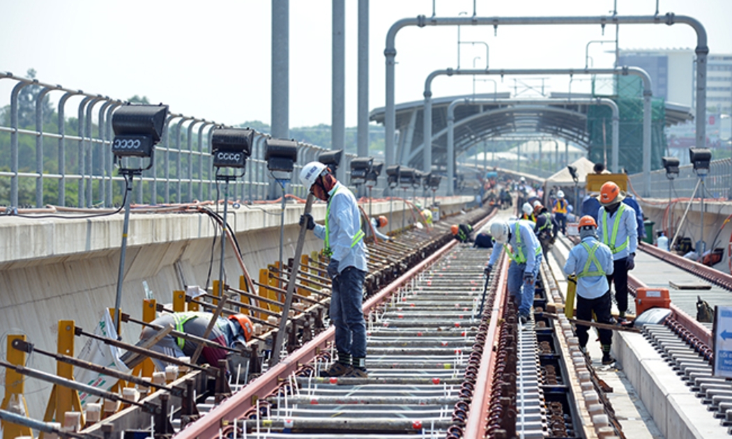 Toàn bộ 51 toa tàu metro sản xuất tại Nhật Bản đã được vận chuyển đến Việt Nam để phục vụ cho tuyến đường sắt đô thị TP.HCM - tuyến số 1.