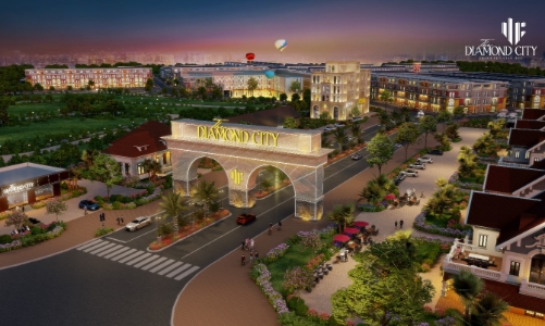 Sức hút mạnh mẽ của The Diamond City nhờ lợi thế liền kề các khu công nghiệp 