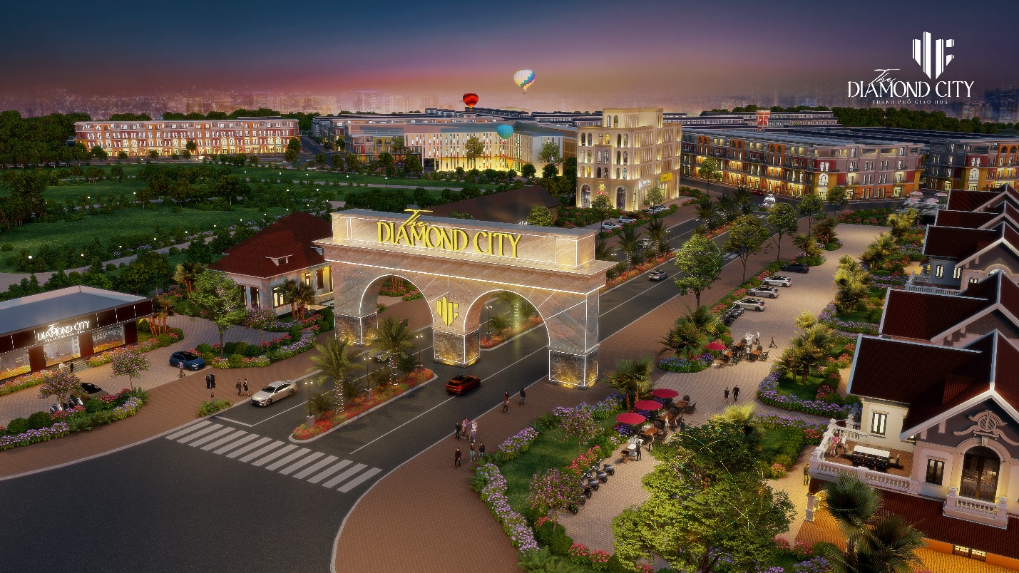 Cư dân The Diamond City được tận hưởng cuộc sống “chạm ngàn tiện ích” chỉ trong vài bước chân (Nguồn ảnh: Thắng Lợi Land).