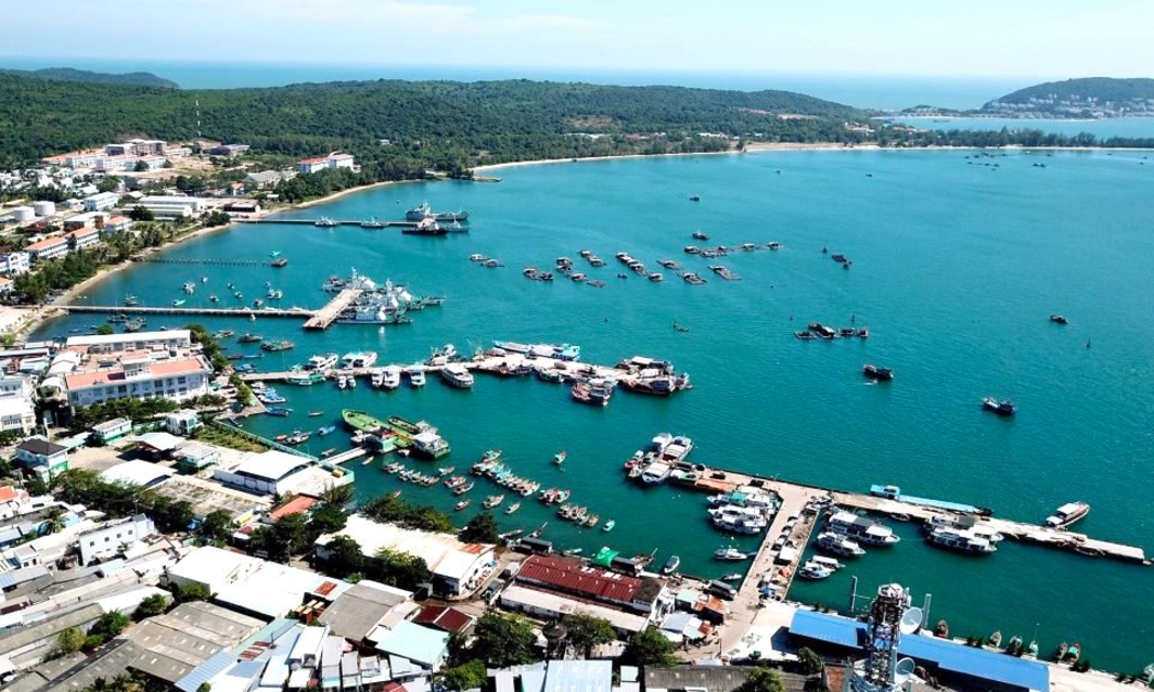 Một góc TP. Phú Quốc.
