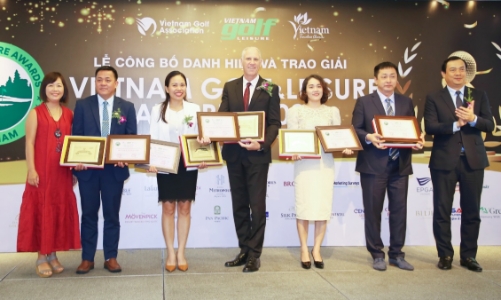 Hai sân gôn của Tập đoàn BRG được tôn vinh tại “Vietnam Golf & Leisure Awards 2022”