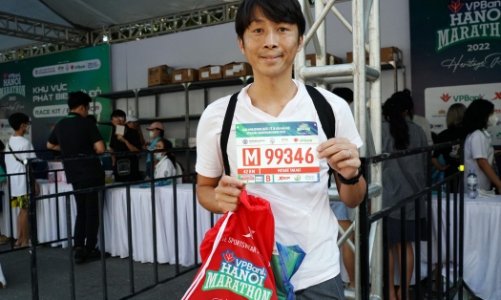 Sôi động giải chạy Marathon quốc tế chính thức của Hà Nội trước giờ tranh tài