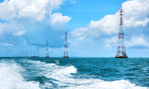 Đóng điện đường dây 220kV vượt biển dài nhất Đông Nam Á