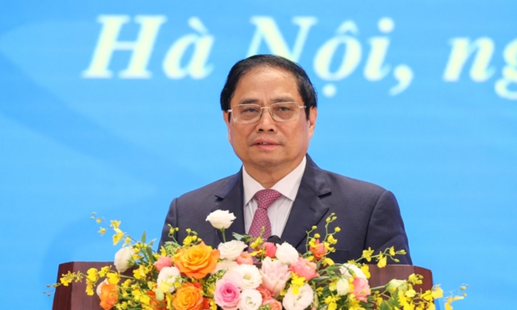 Thủ tướng phát biểu tại hội nghị - Ảnh: VGP
