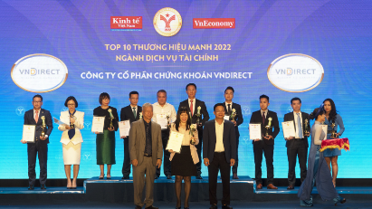 VnDirect among top 10 strong brands in Vietnam