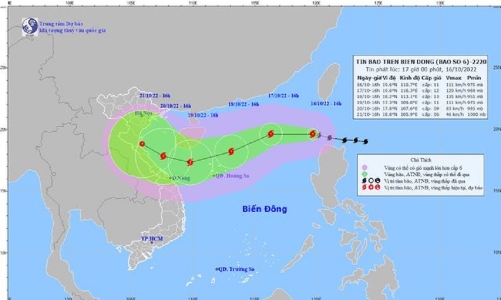 Khẩn trương triển khai các biện pháp sẵn sàng ứng phó với bão số 6