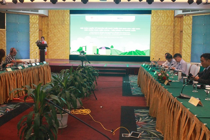 Hội thảo quốc tế Ph&aacute;t triển kh&iacute; sinh học tại Việt Nam.