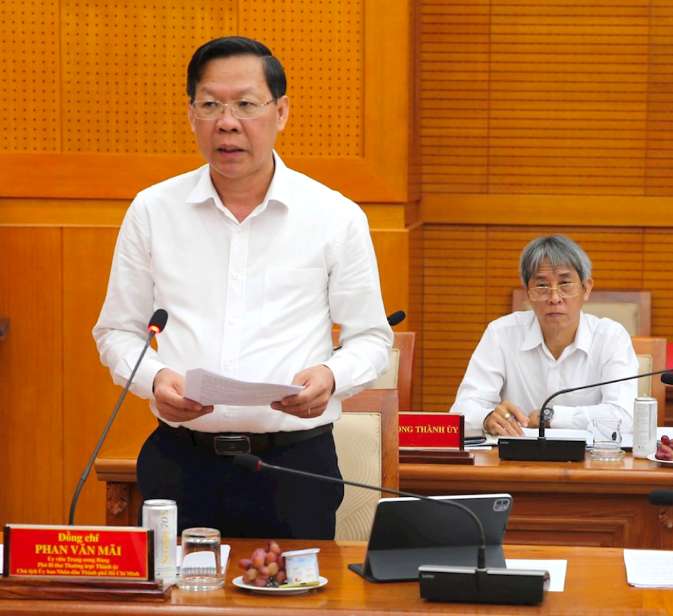 Chủ tịch UBND TP.HCM Phan Văn M&atilde;i: 