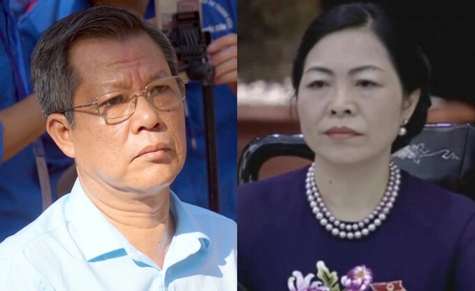 Ông Nguyễn Bá Hùng, Bí thư Huyện ủy huyện Như Xuân, cựu Phó giám đốc Sở Tài chính Thanh Hóa và bà Đinh Cẩm Vân nguyên Giám đốc Sở Tài chính Thanh Hóa bị khởi tố vì tội lạm dụng chức vụ, quyền hạn trong thi hành công vụ.