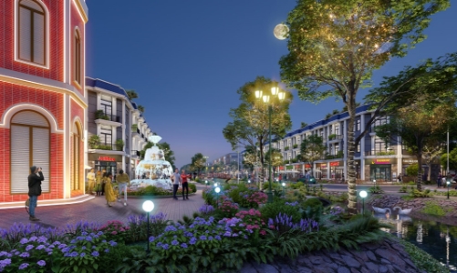 The Diamond City: Tiềm năng tăng trưởng của nhà phố thương mại trên vành đai 4