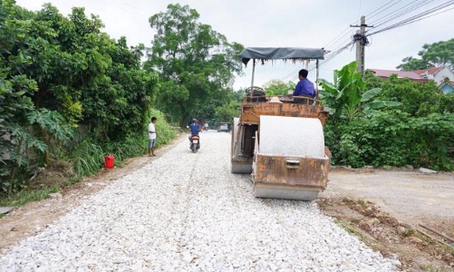 Ngành giao thông vận tải phấn đấu về đích sớm các công trình giao thông nông thôn giai đoạn 2021-2025