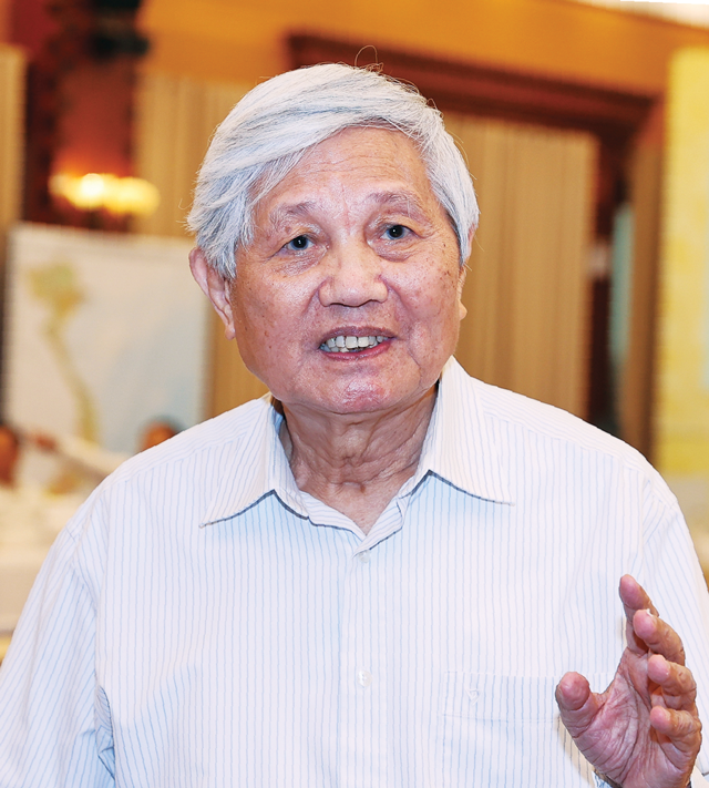 GS.TSKH Lã Ngọc Khuê, nguyên Thứ trưởng Bộ Giao thông vận tải.