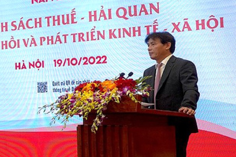Phó Tổng cục trưởng Đặng Ngọc Minh phát biểu tại diễn đàn.