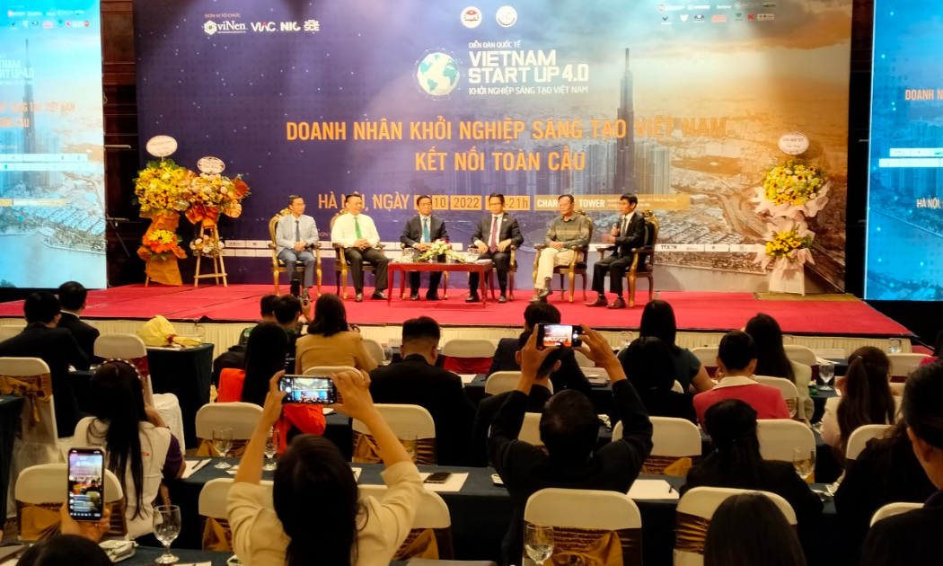 Diễn đàn Khởi nghiệp Sáng tạo Việt Nam năm 2022 (VietNam startup 4.0).